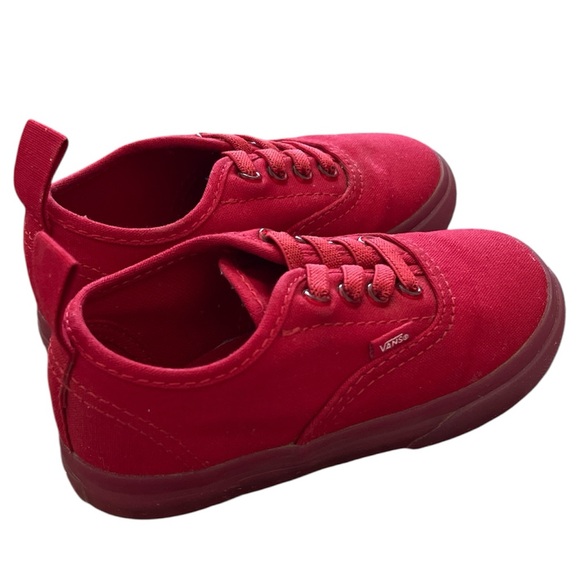 Red Toddler Vans 8 EUC - Picture 3 of 3